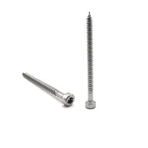 Stainless Steel 304 Metric Wood Screws Torx Head Hex Socket Class 8 Zinc Galvanized 30mm 60mm 70mm