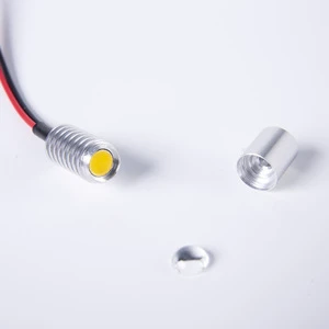 DC 12V Small Light Source 1.5W Small LED Light for Car Atmosphere Fiber Optic Light for Decoration Light Sources