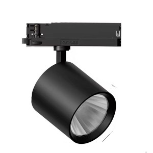 Super Bright Modern Aluminum 220V Supermarket Lighting Anti-Glare 3Phase 4Wires 6Wires 30W 40W COB LED Track Light