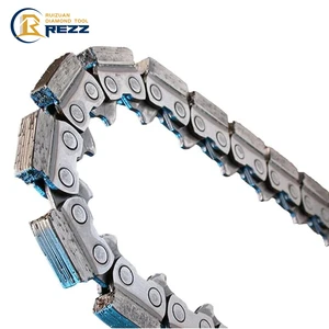 Hot Sale Diamond Chain for Construction Hydraulic Powered Concrete Chain Saw Quarry Cutting Diamond Chain Saw
