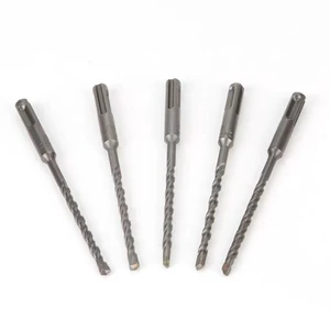 Sds Plus Drill Bit 6-25mm SDS Cross Concrete Drill Bit 260mm Length Double SDS Plus Slot Masonry Hammer Drill Bit