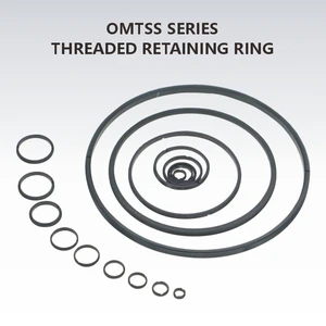 OMTSS Series Threaded Retaining Rings SM05 SM1 Optical Lens Tube Lock Ring 6061 Aluminum Alloy