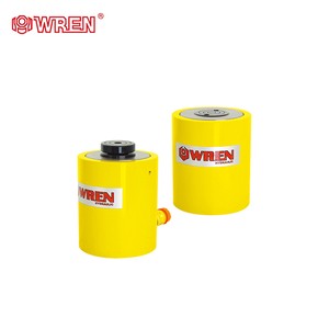 50 Ton Single-Acting WREN CLS504-Series High Tonnage Hydraulic Cylinder for Sale 100mm Stroke Single-Acting Hydraulic Cylinders