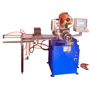 Hydraulic Steel Pipe Cutting Machine PLC Control Cold Saw Machine for Stainless Steel & Aluminum High-Accuracy Semi-Automatic