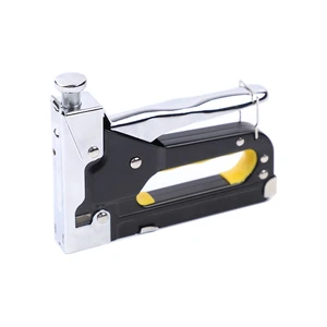 3 In 1 Industrial DIY Manual Heavy Duty Wooden Portable Staple Gun Stapler Set