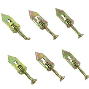 Expansion Screws High Strength Drywall Anchors with Self Tapping Screws Kit Screws and Plugs Wall Gypsum Board Ceiling Anchor St