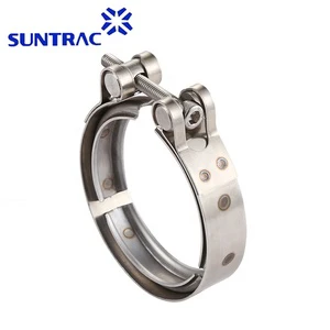 High Pressure Quick Release V Band Clamp/Bolt Clamp Available in Inch and Metric Measurement Systems