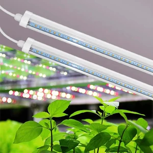 CE KC Waterproof Tube Manufacturing Plant LED Grow Light Bar UV IR 660nm 5ft 150cm 40W T8 LED Growing Lamp for Vegetable Fruit