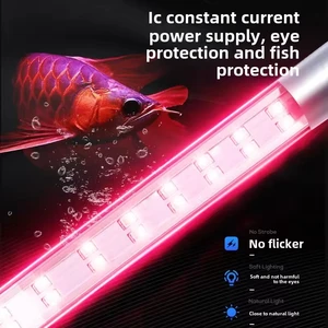 Green LED Underwater Fish Tank Light Color Enhancing Aquarium Lamp Waterproof Dragon Tube for Small Water Grass Great Deal