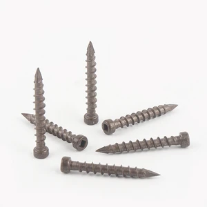 BoZhan BZ-32 Fine Thread Stainless Steel Square-Hole Self-Tapping Screw Class a Grade Black Finish mm