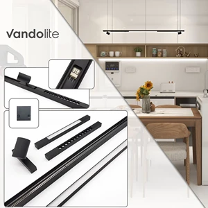 Ultra Slim Magnetic Track Light Fixture Spot Led Track Design Aluminum Magnetic Track Light