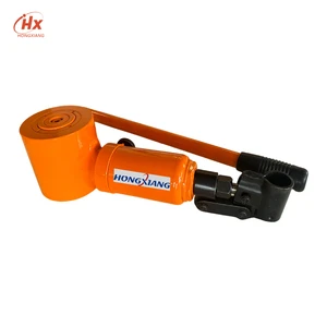 Integrated Low Profile Hydraulic Jack Single Acting Manual Hydraulic Cylinder 10T-100Ton Portable Compact Lifting Tool