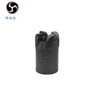 Speedmade PDC Concrete Metal Tools Four Wing Spiral Straight Cored Chamfer Bit for Granite Marble Horizontal Drilling 1 Piece