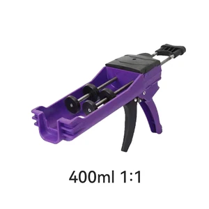 Two-tube Tile 400ml 1:1 Grout Guns Epoxy Sealant Grouting Tool Manual Caulking Gun