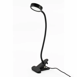 Nordic 3 Color Temperature Dimmable Flexible Gooseneck Metal LED Clip Study Desk Lamp Table Reading Light