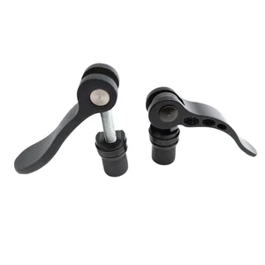 Stainless Steel Black Power Coated Anodized Aluminum Threaded Stud Adjustable Cam Lever Clamp Handles with Thrust Washer