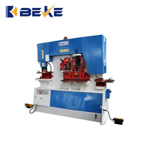 BEKE Shear and Punch Ironworker Q35Y-16 Hydraulic Press Cutting Machine