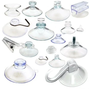 Transparent Suction Cups Strong Vacuum Suction Cups With Hook For Glass