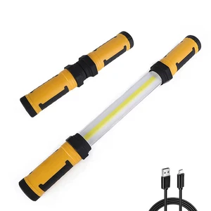 1000 High Lumen Magnetic Underhood Work Light with Hooks 4000mAh Rechargeable Mechanic Light Portable Cordless COB LED Worklight