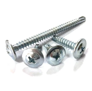 #8x1/2 AUTOPERFORANTE CABEZA FLANGEADA PUNTA MECHA TRUSS HEAD DRILLING SCREW