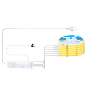 Hot Selling Cabinet Touch Switch COB LED Strip Light Set, 1 to 6 Rolls Available, Suitable for Home Lighting