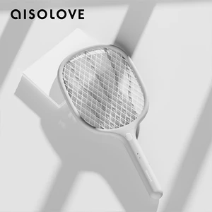 Customized Rechargeable Electric Fly Bug Insect Mosquito Swatter Racket Killer Lamp Zappers Bat Foldable UV Light 2in1