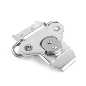 Factory Directly SUS304 Steel Large Butterfly Toggle Latch Twist Latch with Hook Steel Hasp Catch Lock Hardware