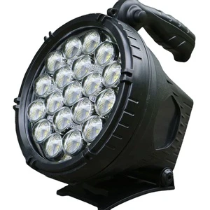 Led Outdoor Patrol Portable Flashlight USB Rechargeable High Power Searchlight