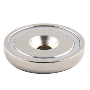 Customized Countersunk Ring D20 42 60Mm Neodymium Magnet Chuck Pot Magnet