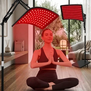 New Home Use Beauty Salon 630nm 850nm LED Red Light Therapy Panel for Skin Rejuvenation Anti Aging Pain Relief Full Body Device