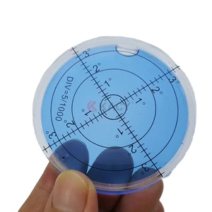 60*10mm Small Round Spirit Level Bubble Level for Machine Leveling Measure