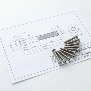 Custom Precision Screws Per Drawing Various Materials Fasteners