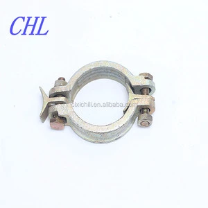 SL Double Bolt Hose Clamp 4''