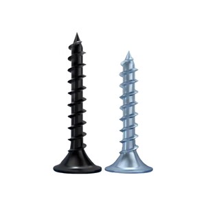 Black Phosphate Cross Countersunk Head Drywall Screws For Wood And Gypsum Board