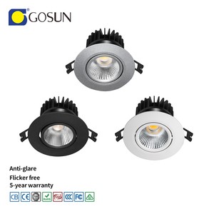 15w Cutout 75mm Anti Glare CRI97 Hotel Lighting Led Downlight