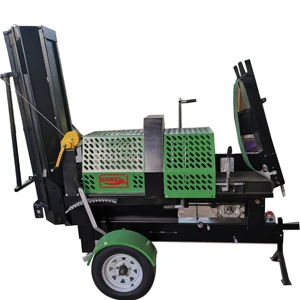 20ton Wood Processor with Log Lifter Used Firewood Chain Saw Machine Sawmill Gasoline Power Source Engine Motor Core Components