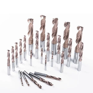 High Quality Internal Cooling 3D Tungsten Carbide Drill Bits for Metal and Machine Tools