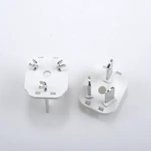Manufacturer Produces Square-head Three-prong Three-core White National Standard Plugs Accessories Available Wholesale Large
