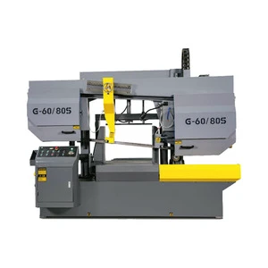 Band Saw Machine Semi- Automatic Cutting Band Saw Machine G-60/80S with Hydraulic Tension