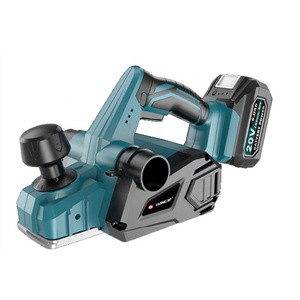 LIANGYE Cordless Electric Hand Planer 16000RPM High Speed Woodworking Power Tool Adjustable Depth Jack Plane for DIY Carpentry