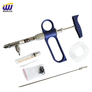 WANJIA1ml Chicken Vaccination Syringe Automatic Poultry Injector Adjustable Continuous Vaccine Gun For Farm Use