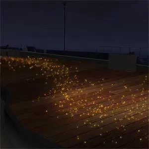 Outdoor 60W LED Fiber Optic Waterproof Stainless Steel Body Floor Star Light Kit