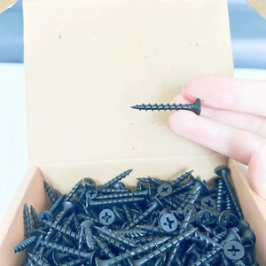 Black Bugle Head Drywall Screw for Gypsum Board Self Drilling Drywall Screws Drywall Screw Black