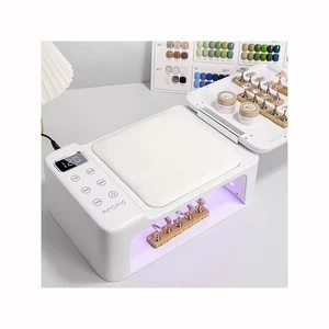 180w Pro Manicure Table with 3 in 1 Multi Functional Nail Dryer Gel UV LED Lamp Hand Pillow Machine for Nails