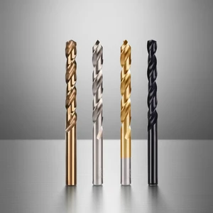 High Strength Cobalt-Containing Metric Jobbers Length 4MT Taper-Shank TiCN Coated High Hardness Multipurpose Steel Drill Bits