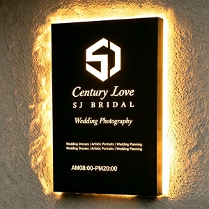 Customized LED Light Box Advertising Signage Commercial Illuminated Sign Lighting Light Box for Outdoor