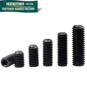 Asme Unc Unf High Tensile Set Screws Cup Point Set Screw7/16-14 4#-40 6-32 10-24 1/4-20 3/16-24 3/8-16 1/2-13 Headless Set Screw