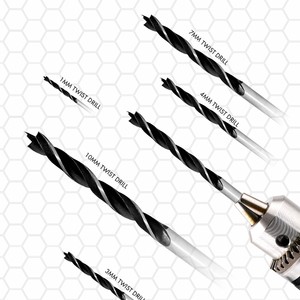 Three Points Wood Drill Bit for Wood Precision Drilling