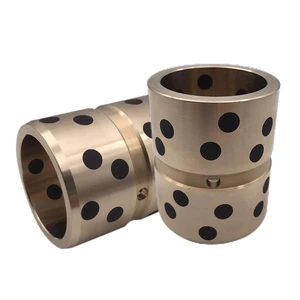 OEM Custom Size Available Self-Lubricating Sleeve Bearing With Steel/Bronze Bushings Custom Size Sleeves & Bearings
