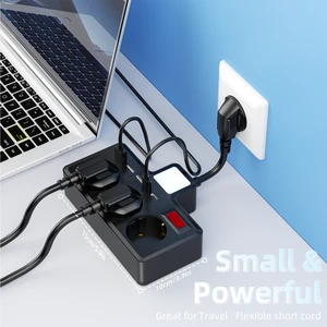 Power Outlet Type c Usb Port and 3 AC EU Outlet Power Point Supporting Factory Customize Extension Socket
